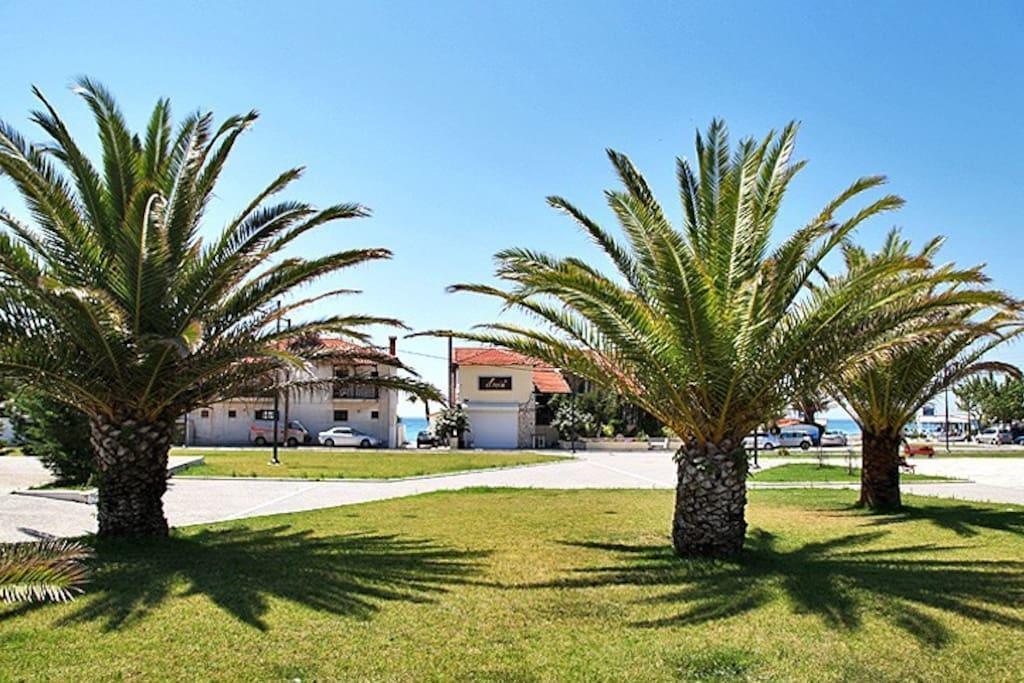 Giorgos Apartments Skála Foúrkas Dış mekan fotoğraf